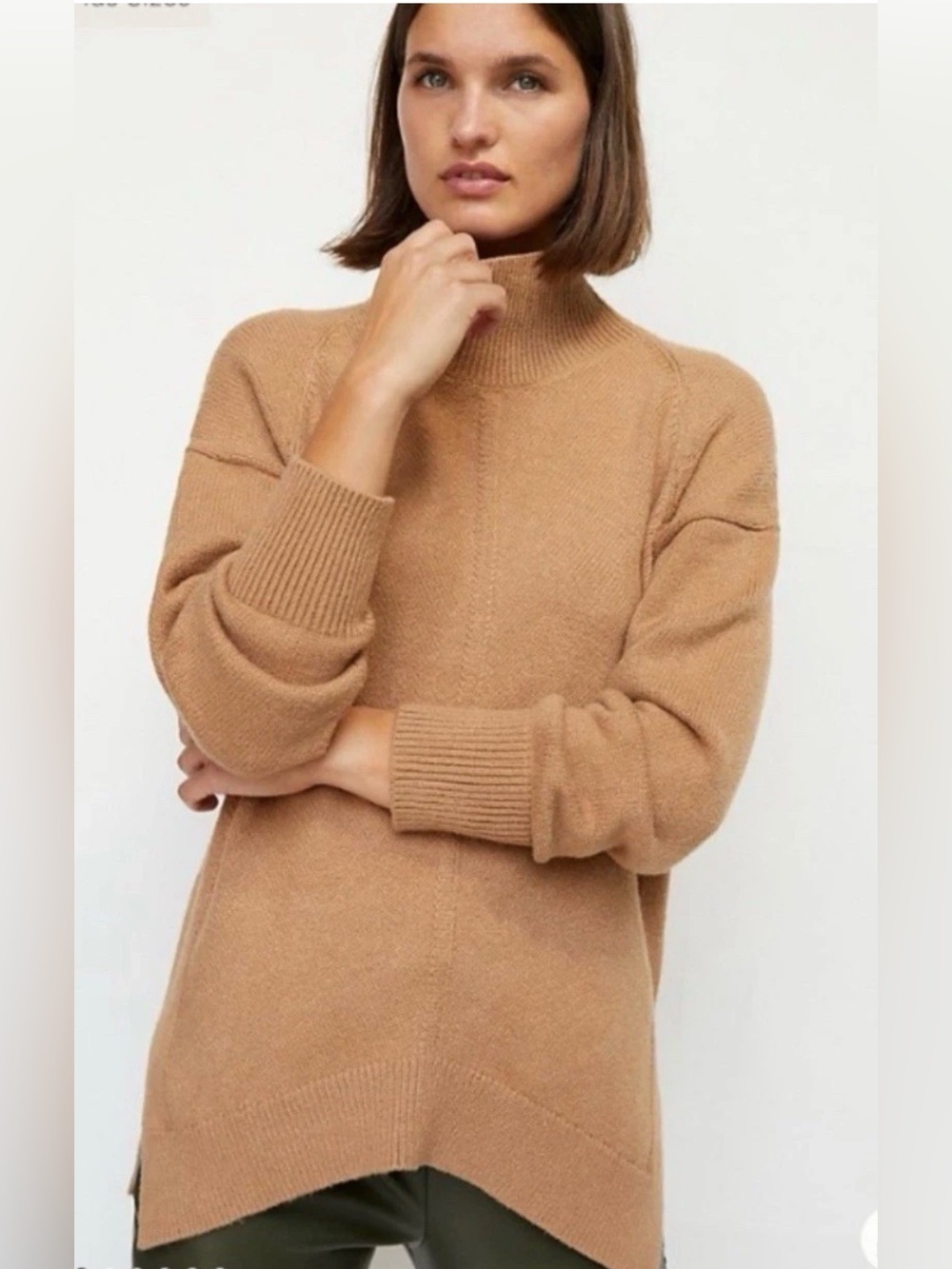 Anthropologie Maeve Crystal Tunic Sweater